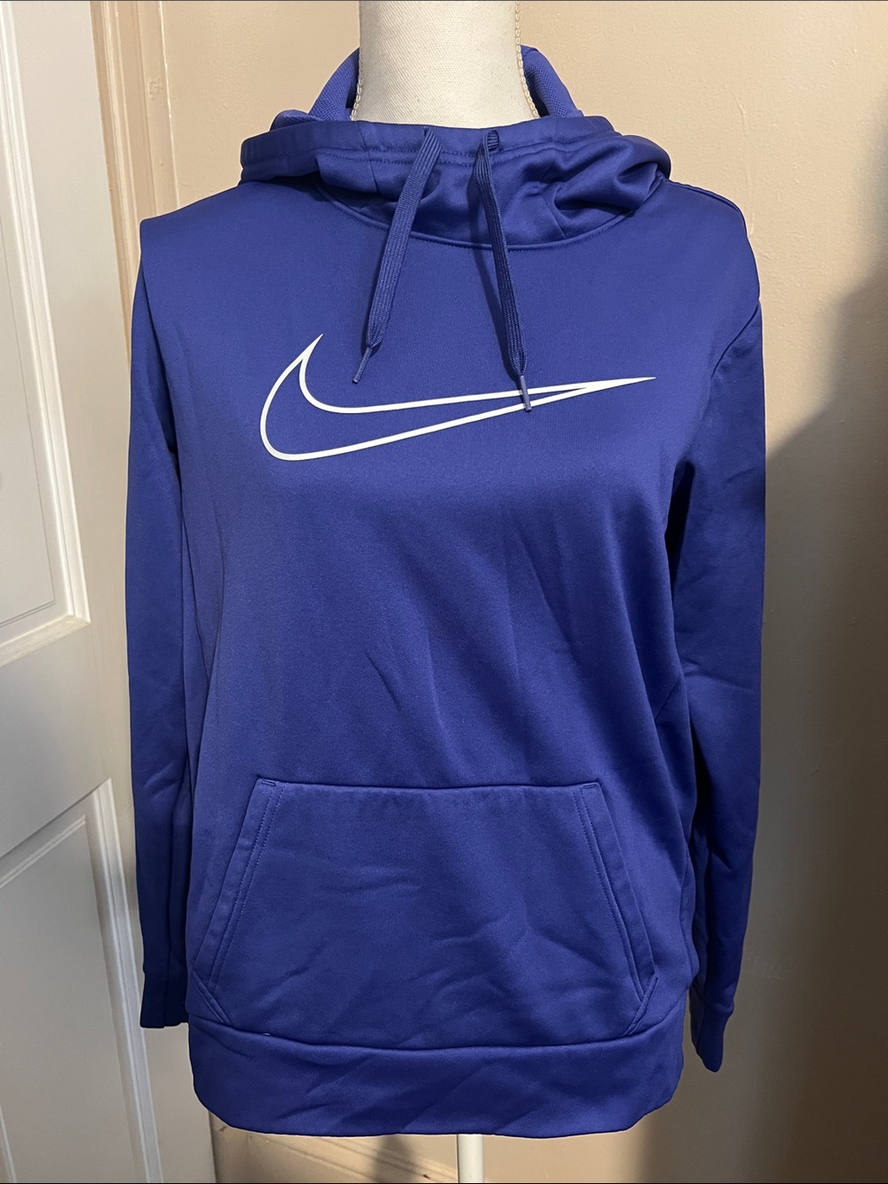 Nike Dry Fit Women’s Crewneck Hoodie with White Swoosh